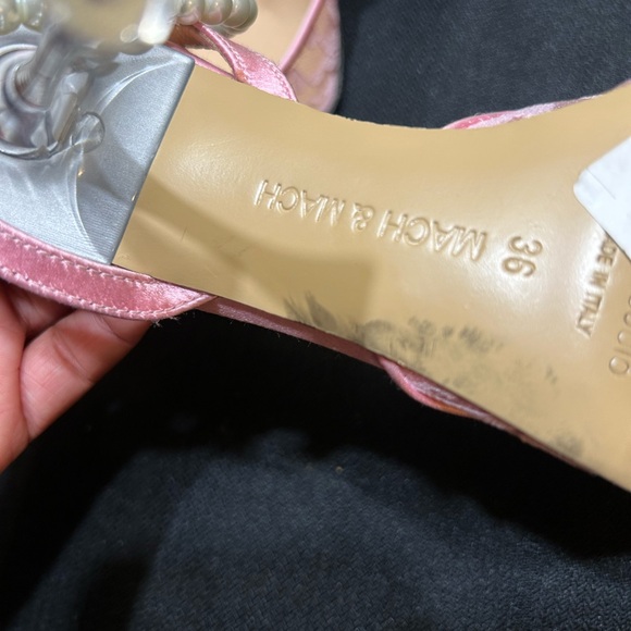 Mach & Mach Mini Bow Pointed Toe Pump in Pink | eBay MACH & MACH Women’s Mini Bow Pointed Toe Pumps Pink Size 36- New